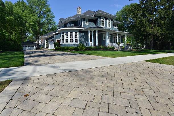 Permeable Paver Driveway in East Riverdale, MD
